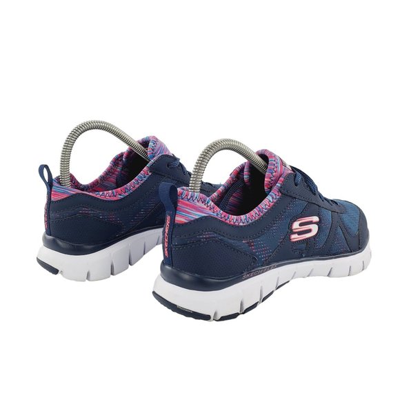 Skechers Women's Relaxed Fit 12130 Blue Running Shoes Sneakers Size 7.5 - Picture 8 of 11